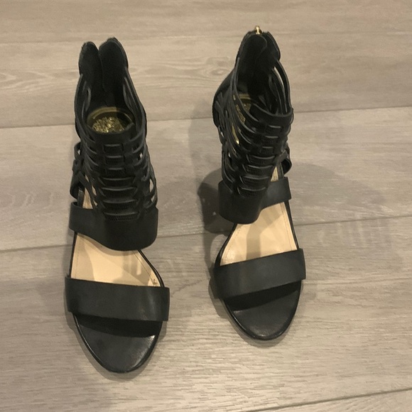 Vince Camuto - Black Heel Sandals - Size: 8.5 M - Picture 3 of 14